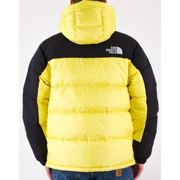 The North Face HMLYN 550 Down Parka Jacket Yellow Black Men Size XXL 2XL NWT TNF - Picture 7 of 9